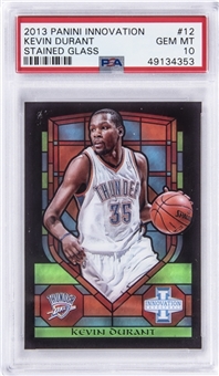 2013-14 Panini Innovation "Stained Glass" #12 Kevin Durant - PSA GEM MT 10 "1 of 3!"